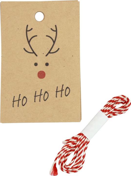 Produktbild Viana Weihnachtsanhänger Rentier Bastelset 4St