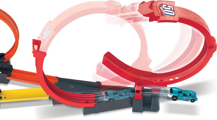 Actual product image Hot Wheels Multi-Loop Race Off