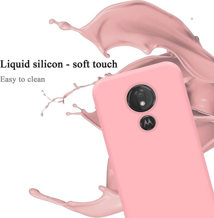 Produktbild Cadorabo TPU Liquid Silicone Case Cover (Motorola Moto G7 Power)