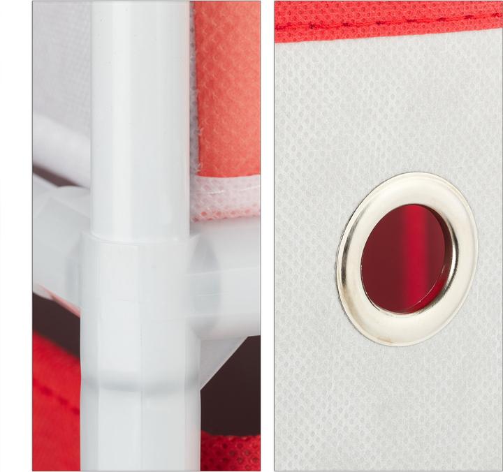 Actual product image Relaxdays Swan Kids' Shelf with Boxes