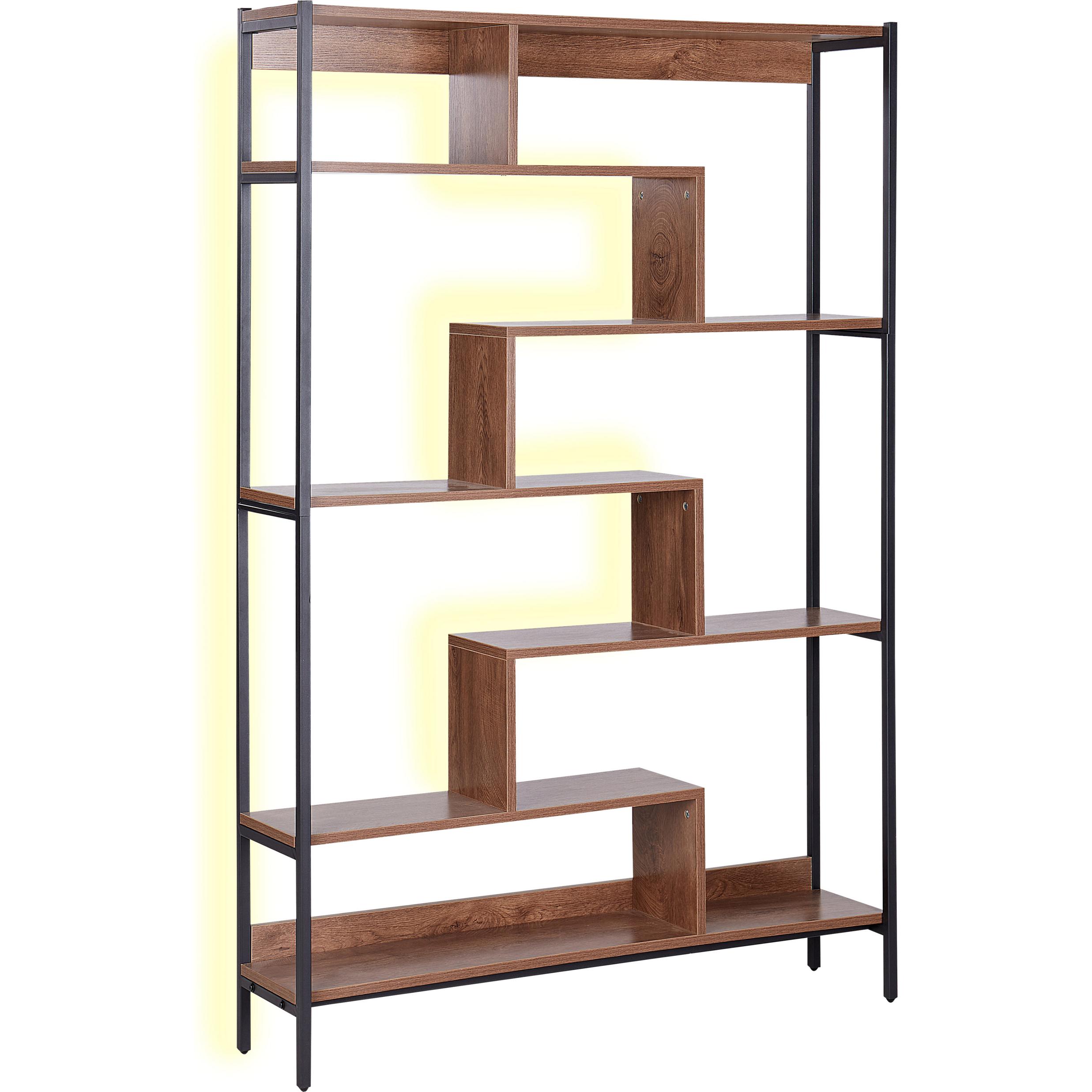 Beliani, Regal, Daven (120 x 27 x 180 cm)