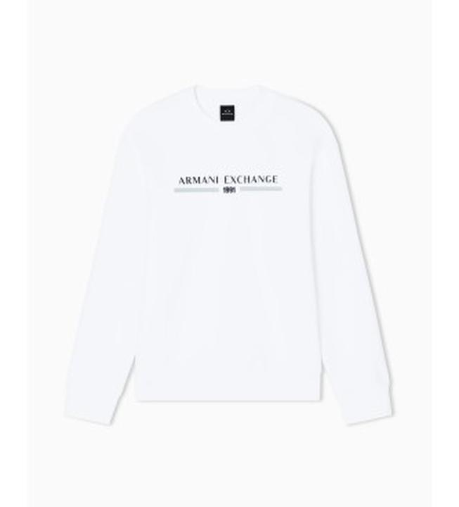 Produktbild Armani Exchange Langarm Sweatshirt mit grossem Frontlogo und lockerer Passform (XL)