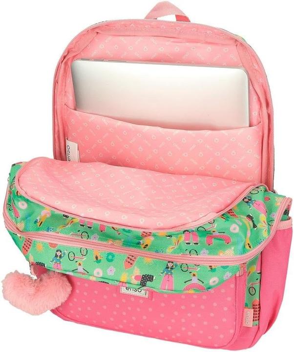 Actual product image Enso Garden Party School Backpack with Trolley