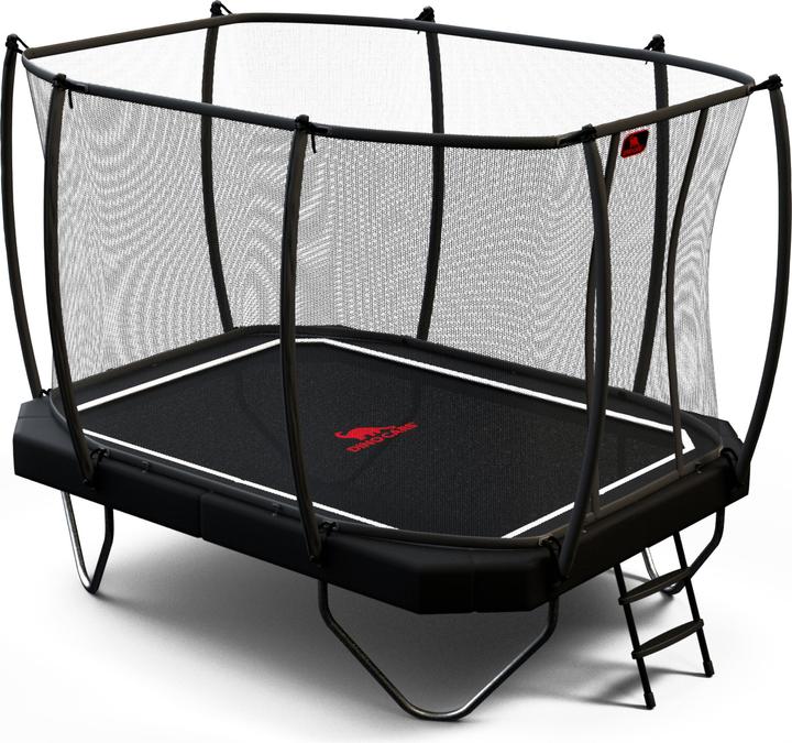 Dino Cars Trampolin inkl. Sicherheitsnetz und Leiter
