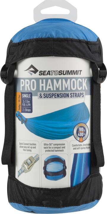 Image du produit Sea To Summit Pro Hammock Set Single (180 kg)
