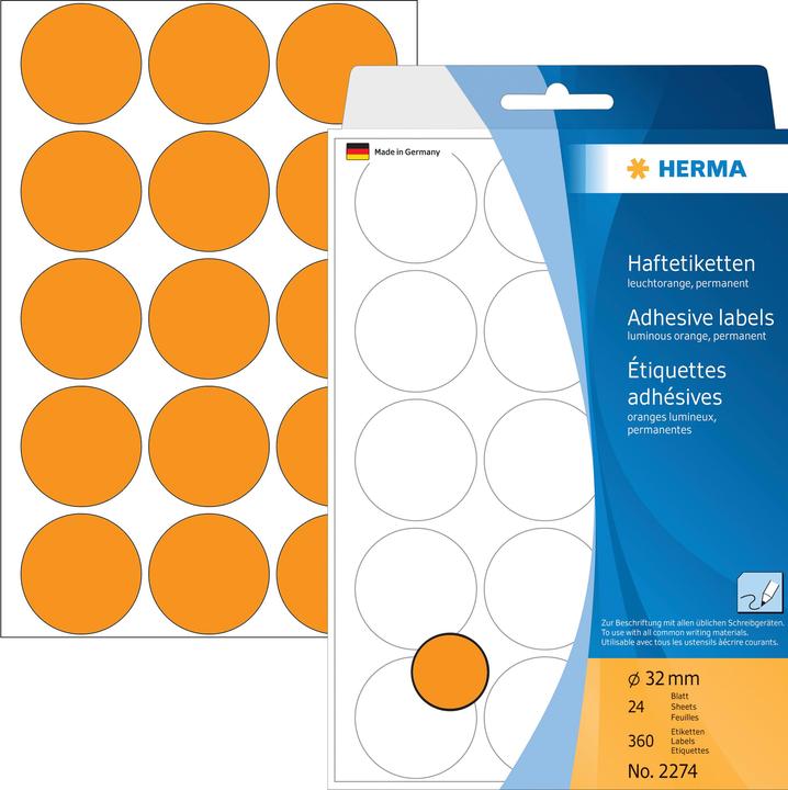 Produktbild HERMA Markierungspunkte