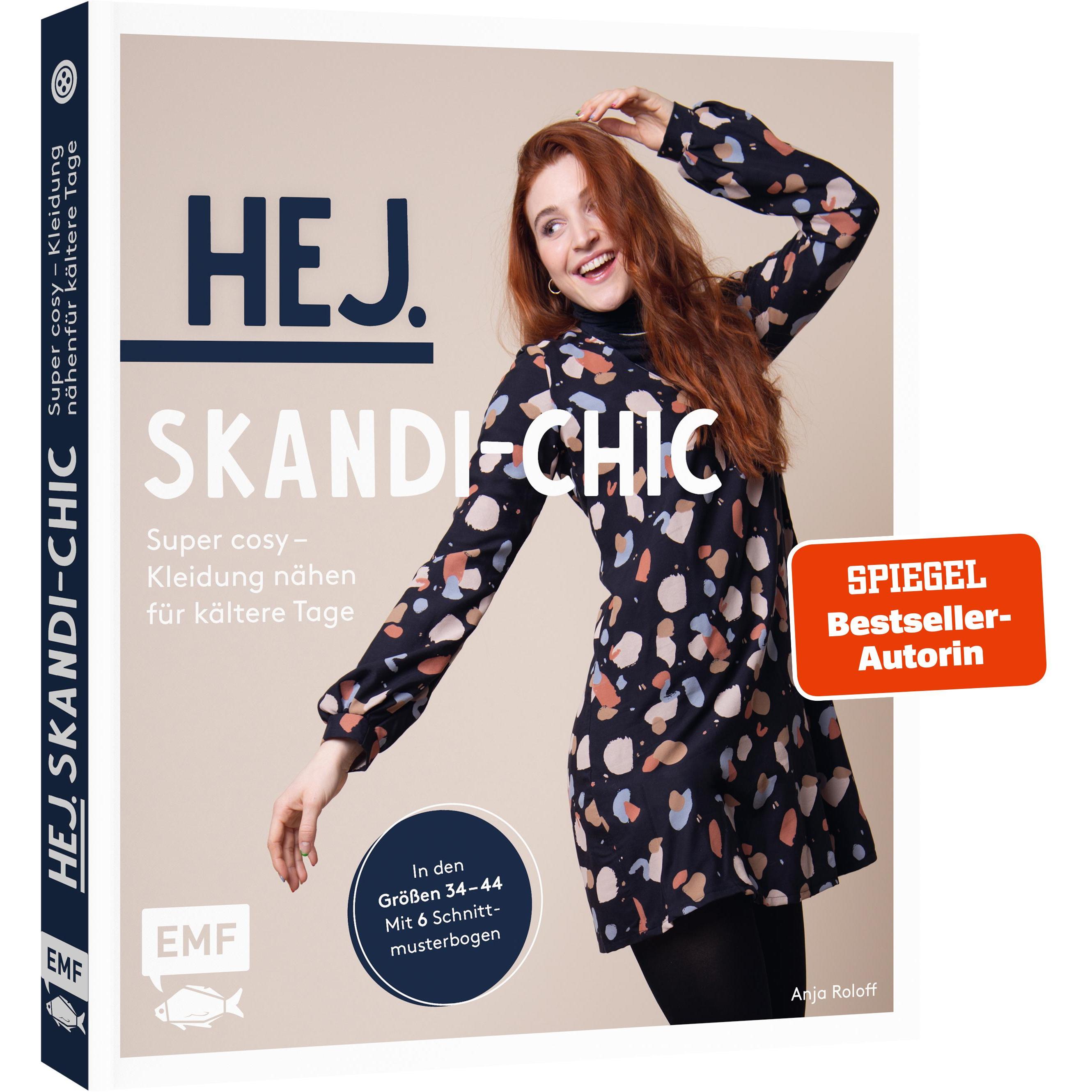 Hej. Skandi-Chic – Super cosy – Kleidung nähen für kältere Tage, Ratgeber von Anja Roloff