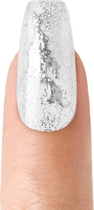 Produktbild Herba Kiss Majestic Nails - Sparkle (Kunstnägel, Grau, Transparent)