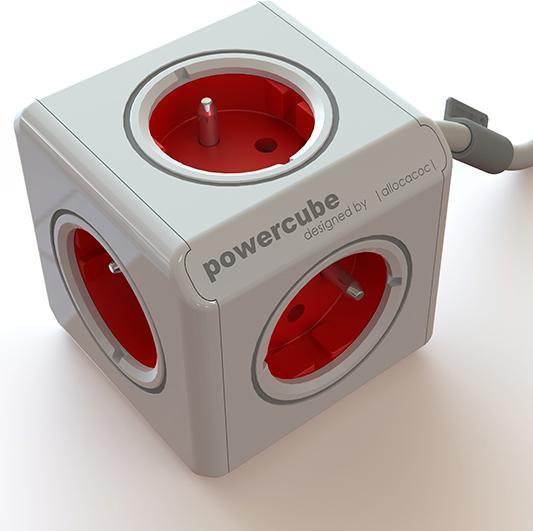 Image du produit Allocacoc Rallonge PowerCube Intérieur 1,5 m 5 sorties CA Gris (5 x, PECO 7/5, 1.50 m)