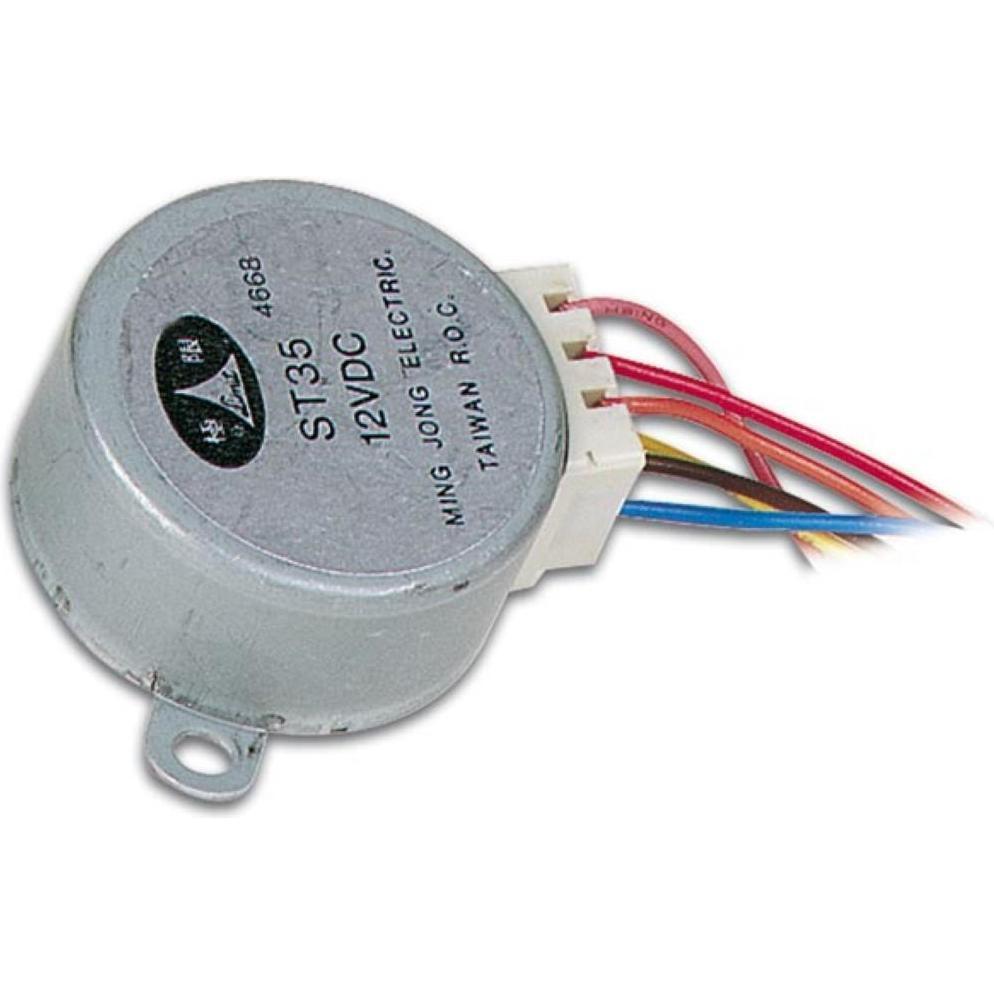 Velleman Motore passo-passo 12Vdc 60Ma (angolo 7,5° 48 passi) (Vari, Motore), Modulo robotica