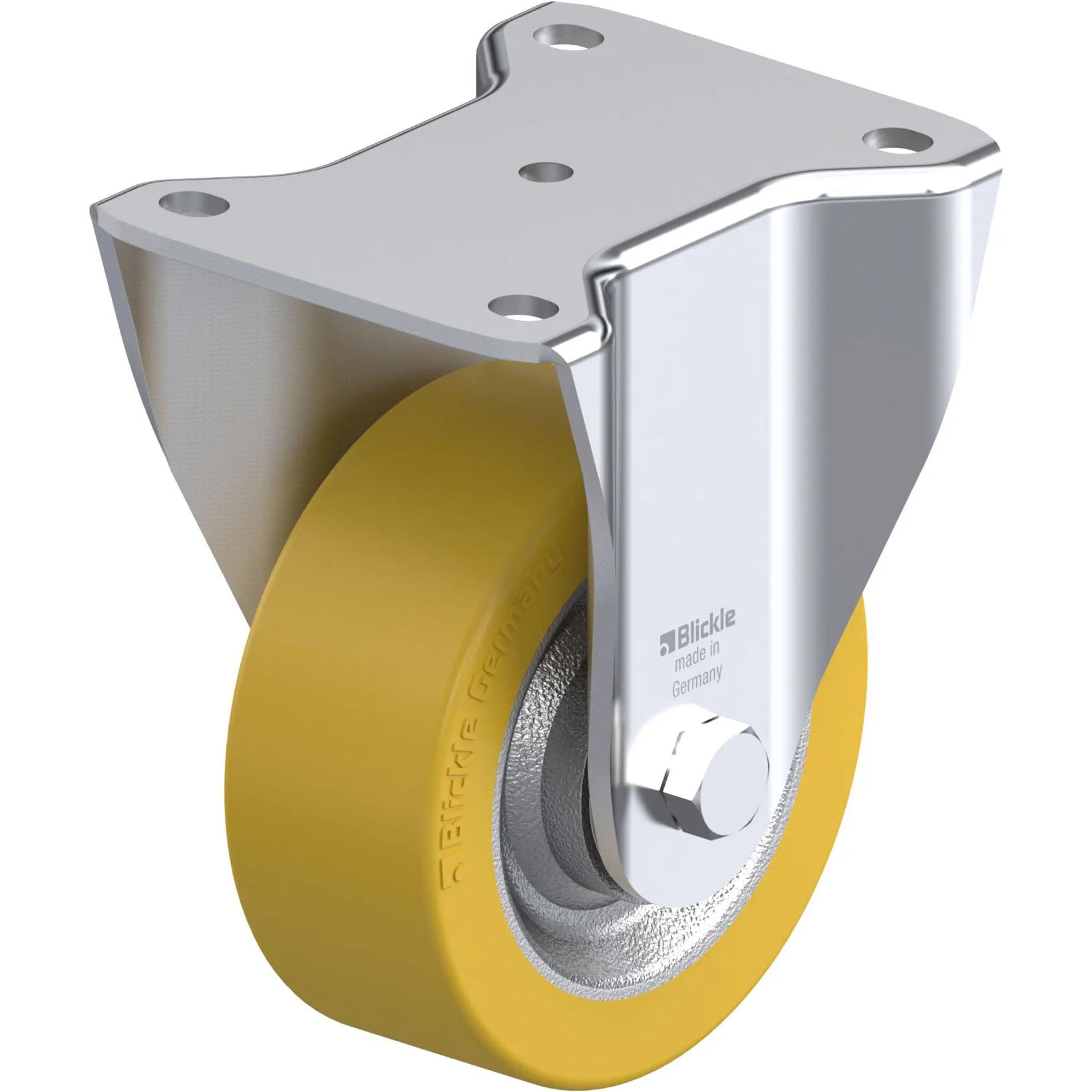 Blickle, Ruote + Rotelle, 45344 BH-SETH 125K Bockrolle Rad-Durchmesser 125 mm Tragfähigkeit max. 500 kg 1