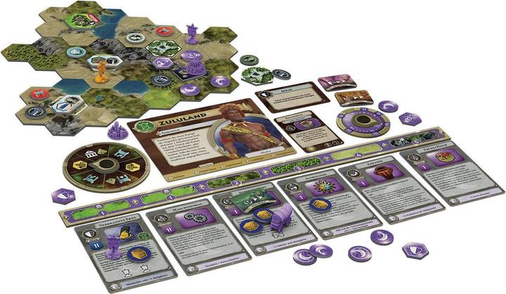 Immagine prodotto FFG FFGD0174 - Terra Incognita: Civilization - 2-5 giocatori, 14 anni (espansione DE) (Tedesco)