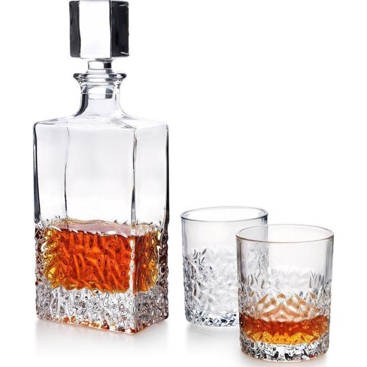 Mondex Affek Design EVA FROZEN Carafe + 6 glasses 810ml capacity glasses 310ml capacity glasses, Serviergefässe, Transpa...