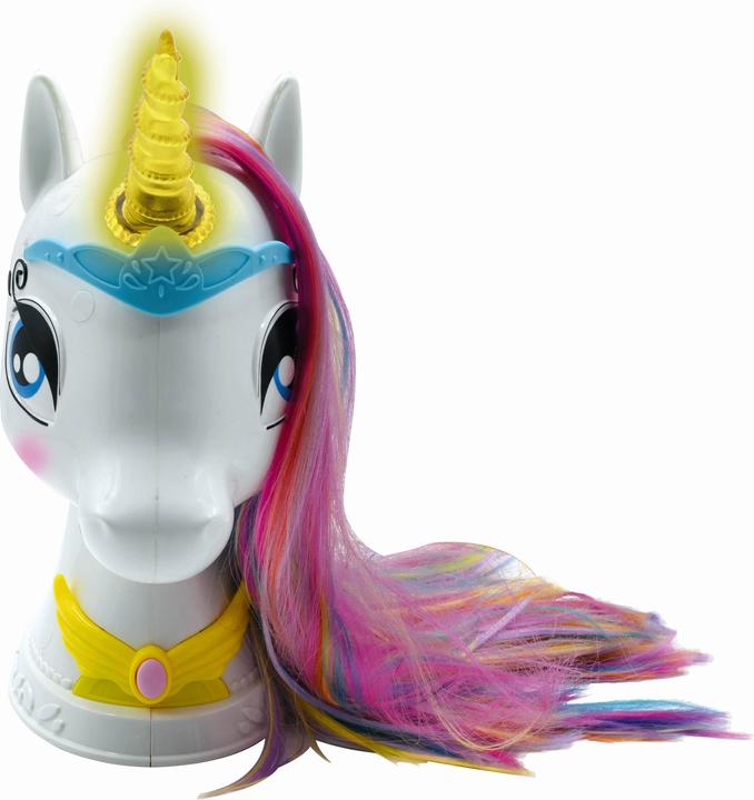 Produktbild Lexibook Mein magischer interaktiver Einhorn-Stylingkopf mit Zubehör, Sound- und Lichteffekten