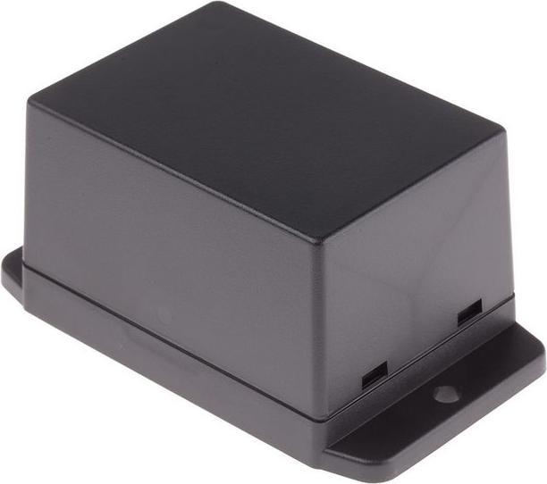 Produktbild RS PRO Flanged Utility Case, Black, 70x50x42mm (Gehäuse)
