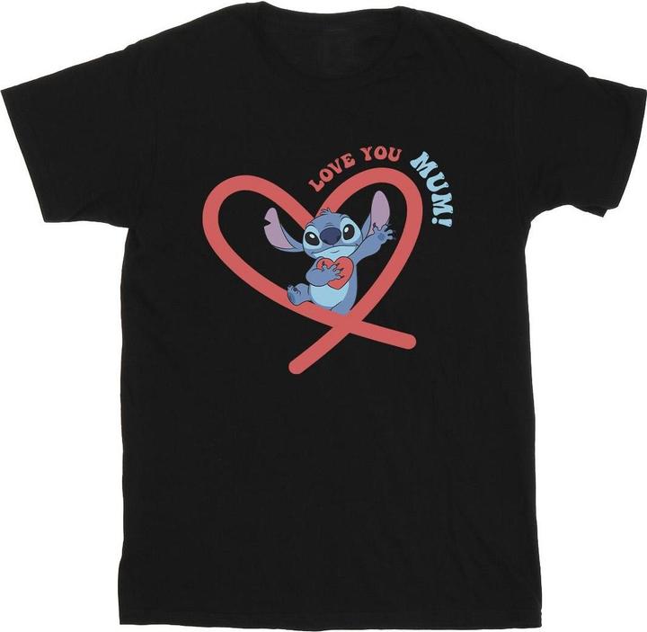 Produktbild Disney Lilo & Stitch Love You Mum TShirt Jungen (140, 146)