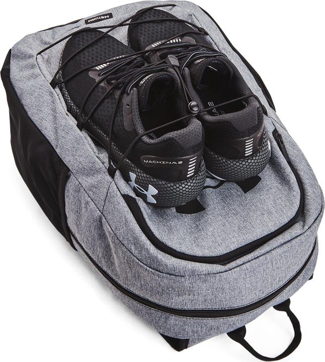 Actual product image Under Armour Under Armor Hustle sports backpack 1364181-012 gray (29 l)