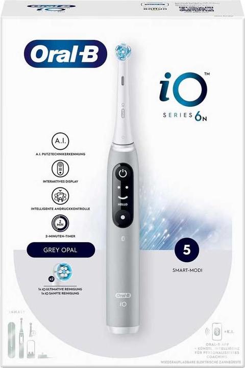 Actual product image Oral-B iO6 Series (Oscillating toothbrush)