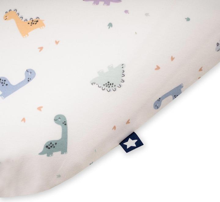 Actual product image Julius Zöllner Jersey nursing cushion - 190 - Little Dinos (76 cm)