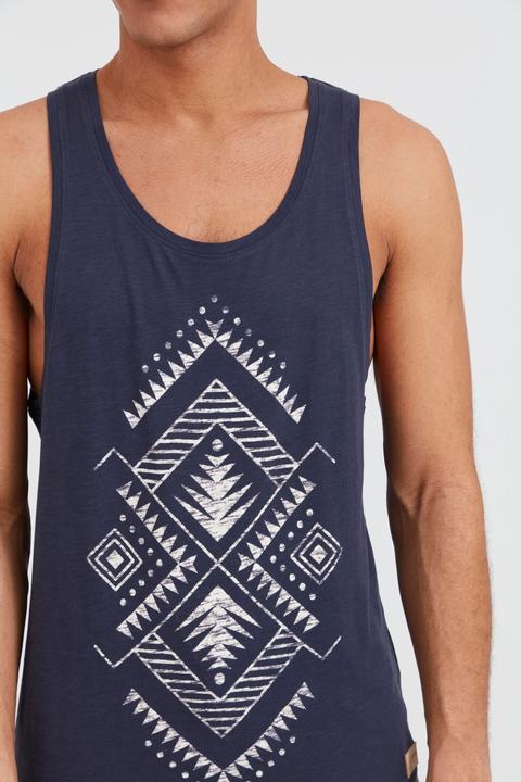 Actual product image Solid Isaak Men's Tank Top (XL)