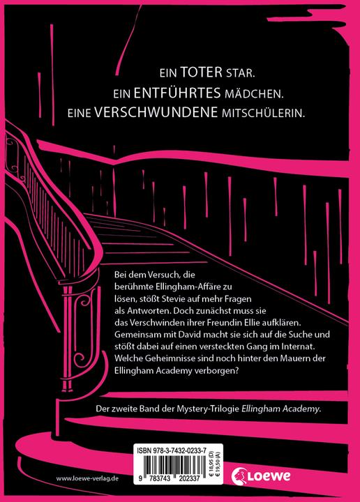 Produktbild Ellingham Academy - Die geheimnisvolle Treppe (Deutsch, Maureen Johnson, 2020)