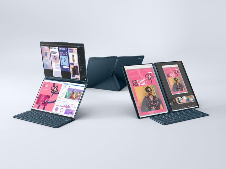 Produktbild Lenovo Yoga Book 9 (13.30", Intel Core Ultra 7 155U, 32 GB, 1000 GB, CH)