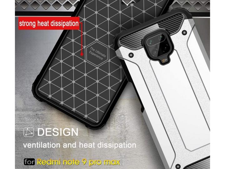 Image du produit Screenguard Coque AdventureCase Xiaomi Redmi Note 9 Pro Hybrid (Xiaomi Redmi Note 9 Pro)