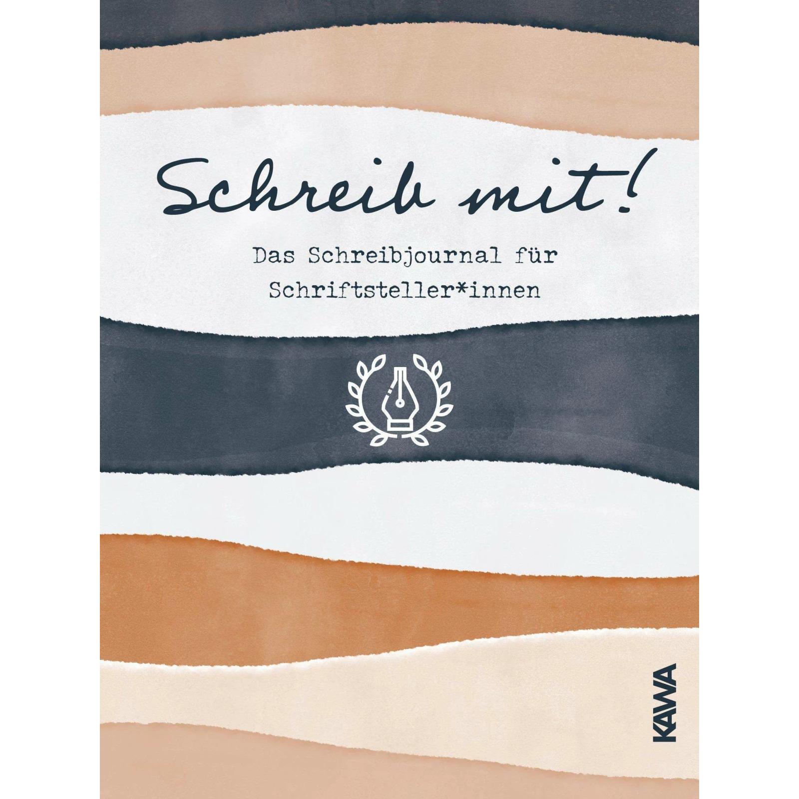 Schreib mit! Das Schreibjournal für Schriftsteller*innen, Fachbücher von Kampenwand Verlag, Adriana Popescu