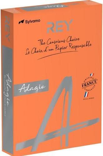 Rey Carta colorata RYADA160X412 Arancione 160 g/m² (250 x, A4)