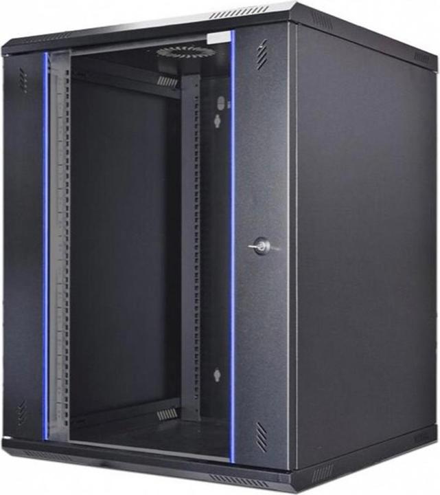 Actual product image Wirewin Wall cabinet 600X450X12U Pro 2nd Gen FP 19 / 12U / Black (12 RU, 19 inch rack)