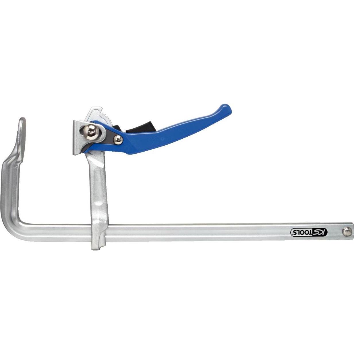 KS Tools, Schraubstock + Zwinge, Ganzstahl-Schnellspann-Schraubzwinge (250 mm)