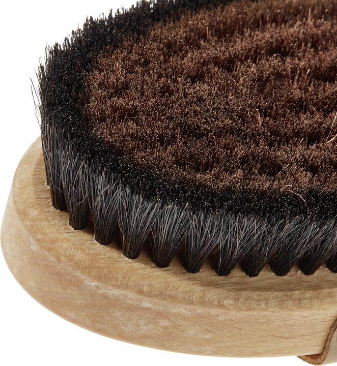 Image du produit Herba Brosse de bain Body&Spa, fil de bronze/coiffure de cheval, hêtre, FSC 100%.