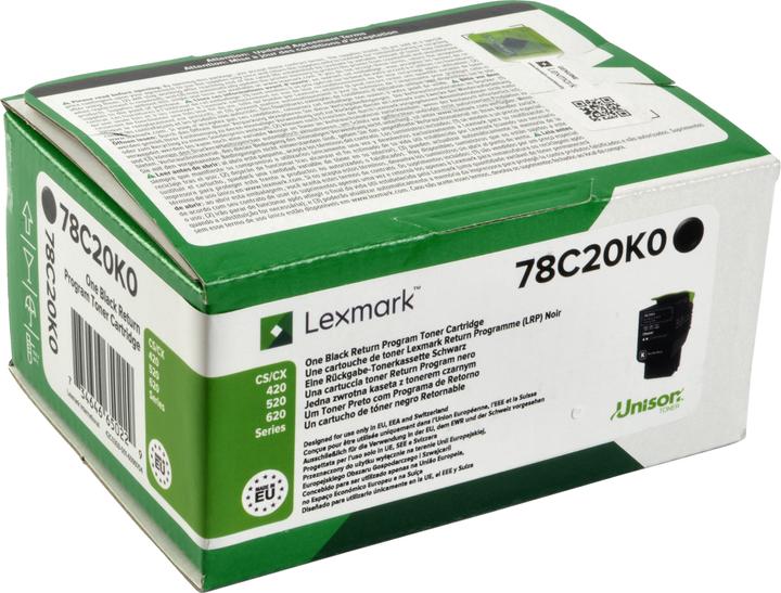 Produktbild Lexmark 78C20K0 (BK)