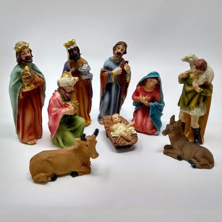 Produktbild ToCi 9-teiliges Krippenfiguren Set