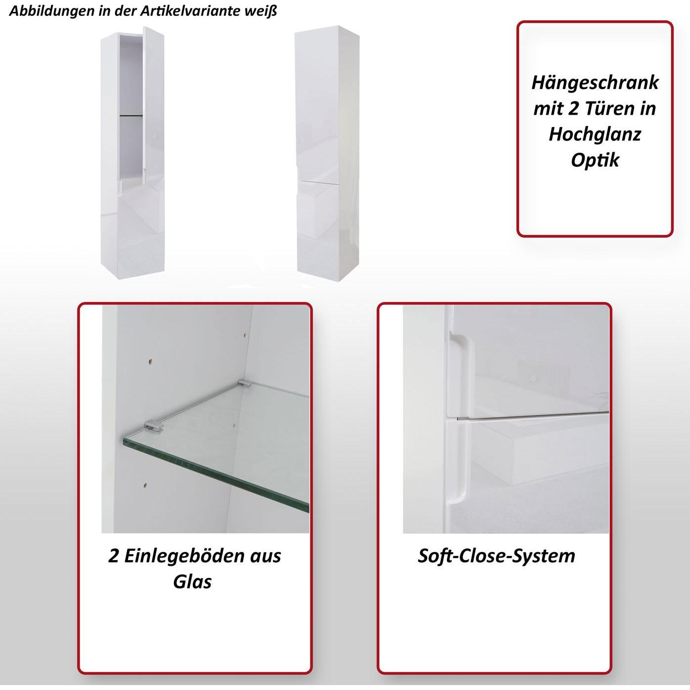 Thumbnail - MCW, Badezimmerschrank, B19-H (150 x 30 x 30 cm)