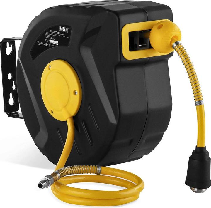 Compressed air hose reel PRO-A 104 Plug (L = 70mm Ø12 / Ø8mm) Operating instructions