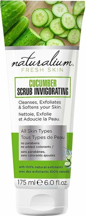 Naturalium CUCUMBER scrub invigorating 175 ml (Peeling, 175 ml)