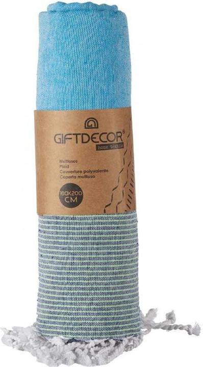 Immagine prodotto Giftdecor multiuso 160x200cm multi strisce blu