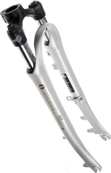 Actual product image RST Suspension fork Urban T 28" for disc & roller brake without steerer silver (40 mm, Nib)
