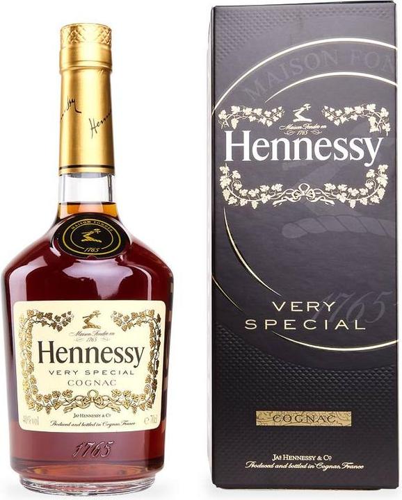 Hennessy V.S. Very Special Cognac mit Etui