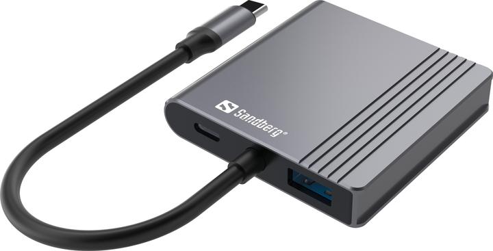 Produktbild Sandberg Dockingstation (USB-C, 2 Ports)