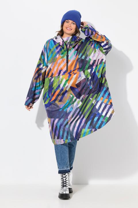 Produktbild Laurasøn Funktions-Regencape, Unisex, Print, Kapuze (One Size)