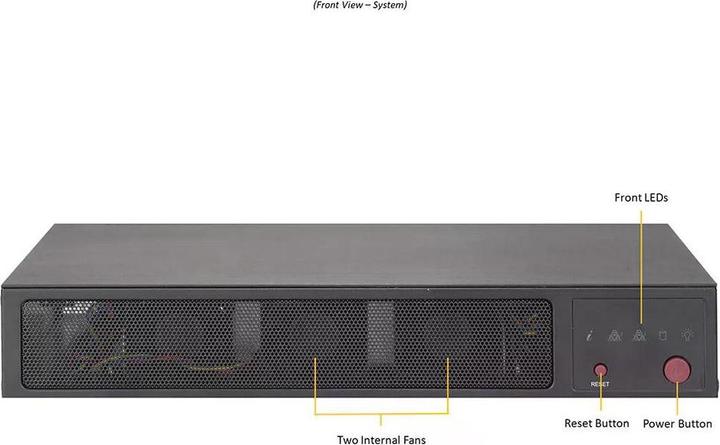 Image du produit Supermicro Barebone IoT SuperServer SYS-E300-12D-4CN6P