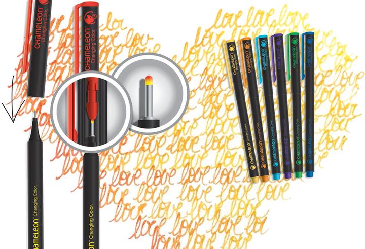 Actual product image Chameleon Fineliner Set (Multicoloured, 48 x)