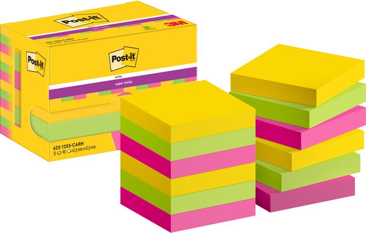 Image du produit Post-it Rio de Janeiro (47.60 x 47.60 mm)