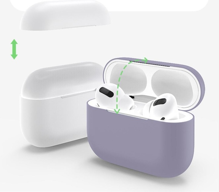 Immagine prodotto Screenguard Custodia in silicone liquido per Apple Airpods Pro (2022) (Coperchio della custodia di ricarica)