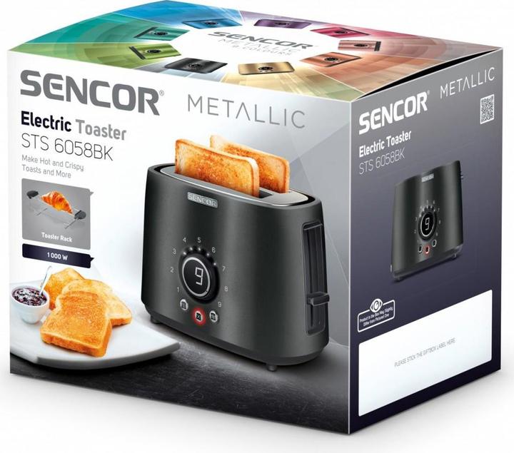 Actual product image Sencor STS 6058BK