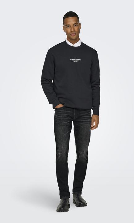 Produktbild Only & Sons ONSLOOM Niedrige Taille Slim Fit Jeans Slim Fit Jeans (W32/L30)