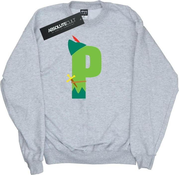 Immagine prodotto Disney Alphabet P Is For Peter Pan Felpa Donna (XL)