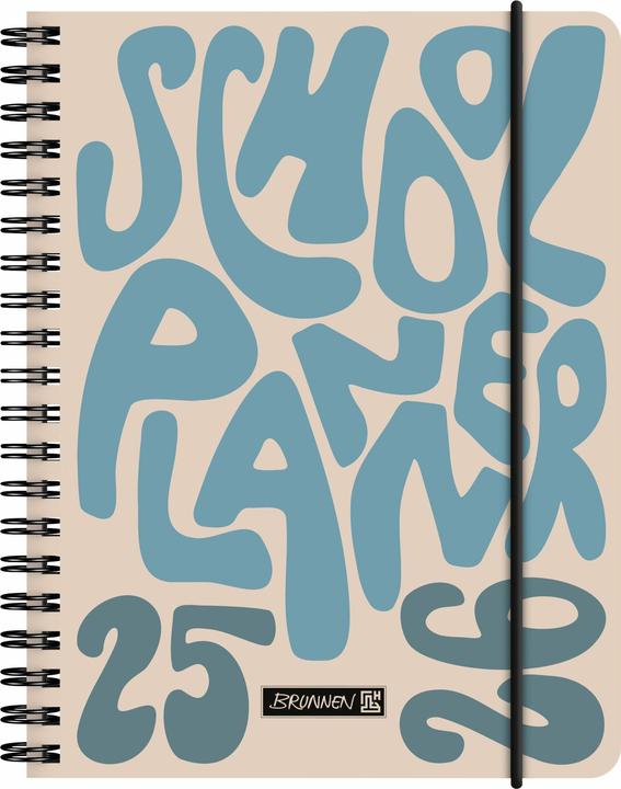 Produktbild BRUNNEN Schlerkalender (2025/2026) 'Bubble Planner', 2 Seiten = 1 Woche, A6, 208 Seiten, PP-Ums (A6, 1 Woche / 2 Seiten)